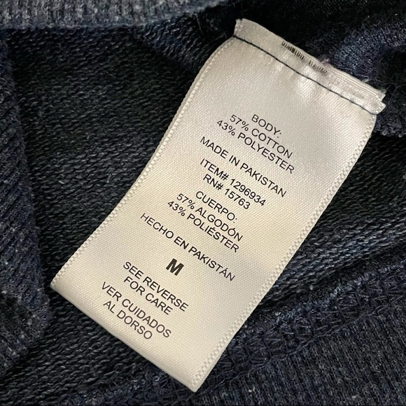 Vintage Champion Heather Blue Crew Neck Sweater Athleisure Y2K Size Medium - Picture 10 of 10